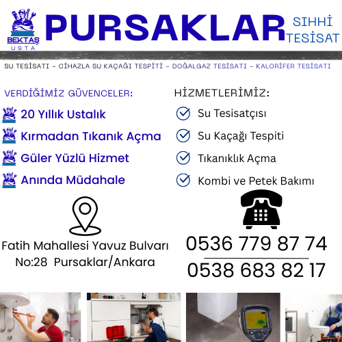 Pursaklar Tıkanık Açma